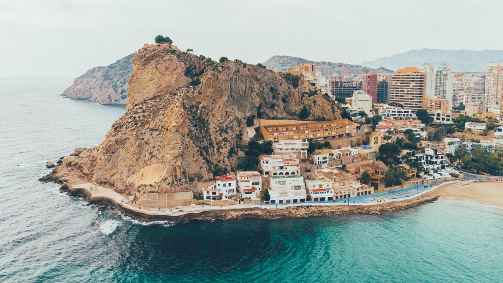 Bonito Triplex Con Increibles Vistas Villa Benidorm Buitenkant foto
